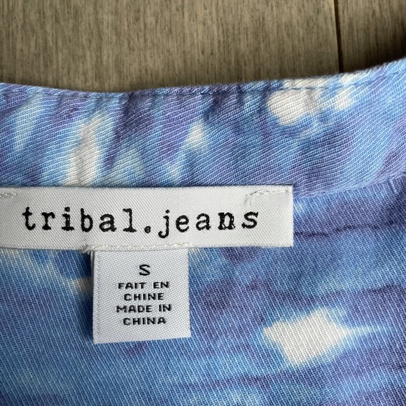 Tribal Jeans size S tank top - Picture 7 of 7